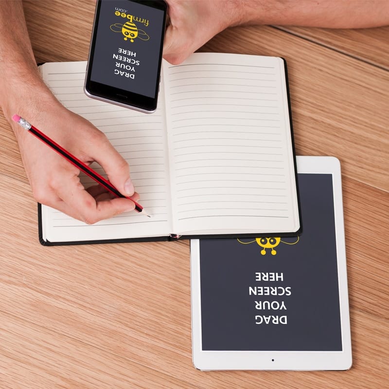 Taking Notes & Apple Devices Mockup