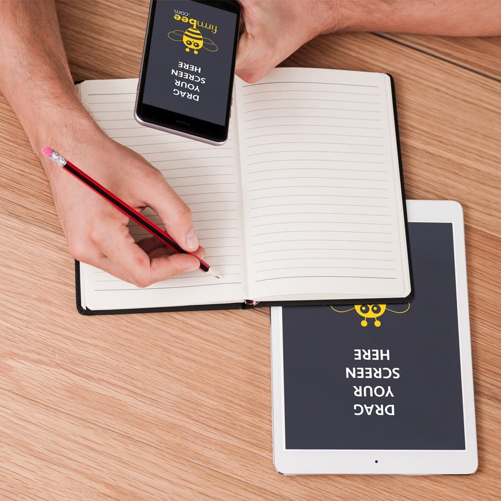 Taking Notes & Apple Devices Mockup