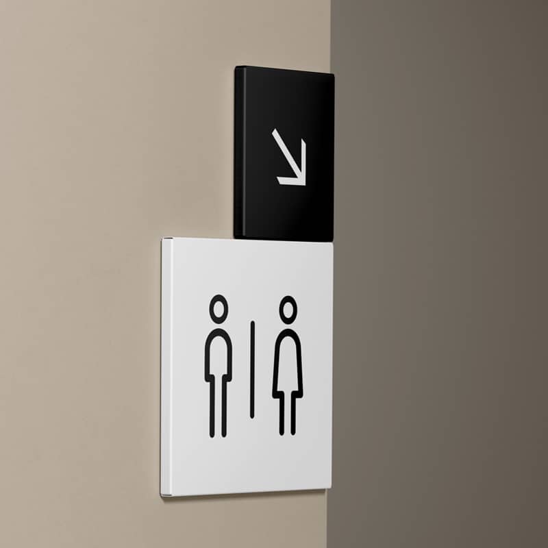 Wayfinding Square Mockup