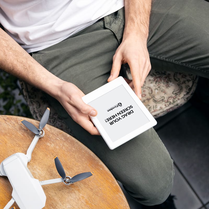 Amazon Kindle Free Mockup PSD