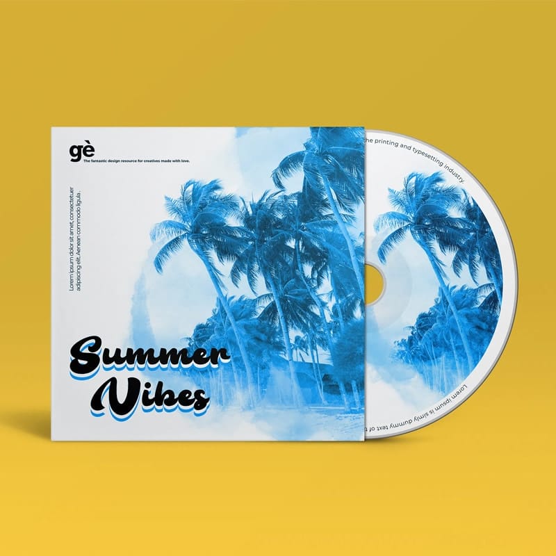 CD Cover Mockup
