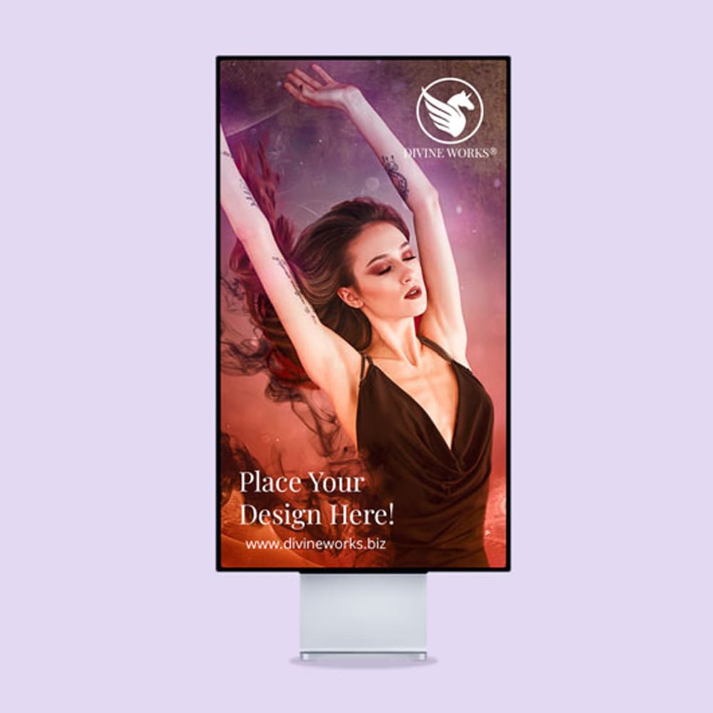 Free Apple Pro Display XDR Mockup PSD