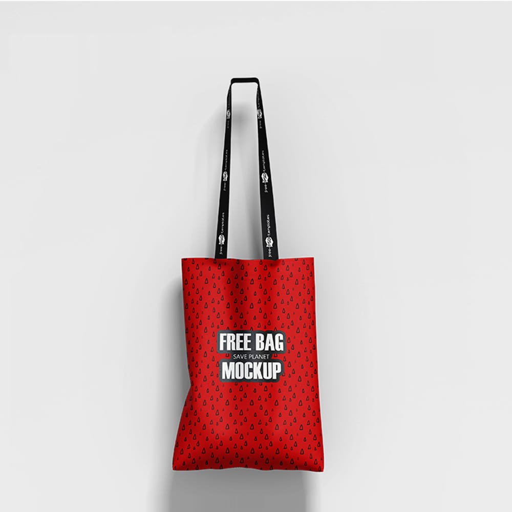 Free Bag Mockup in PSD