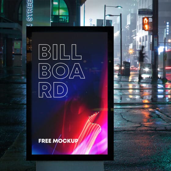 Free Billboard Advertising Mockup » CSS Author