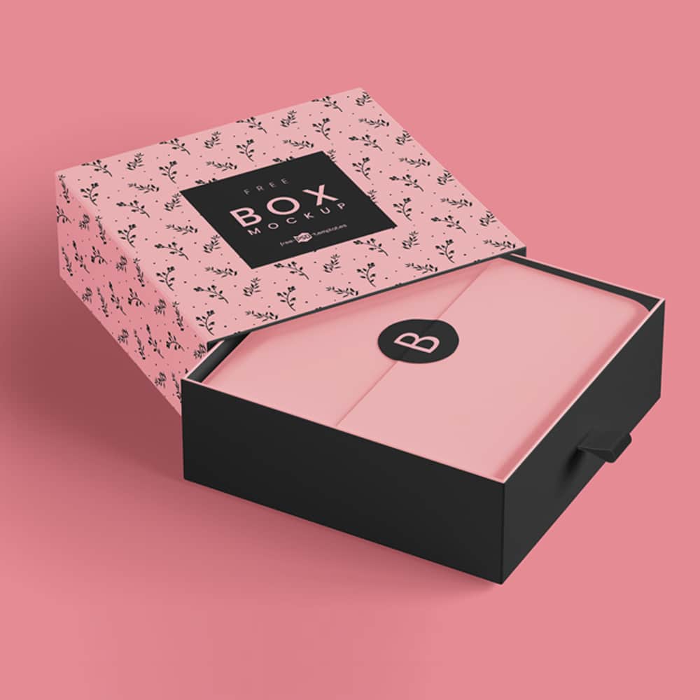 Free Box Mockups in PSD