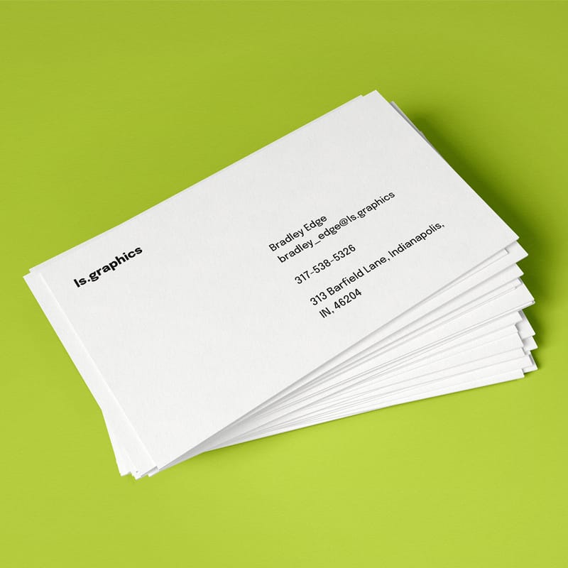 Free Business Card Mockup
