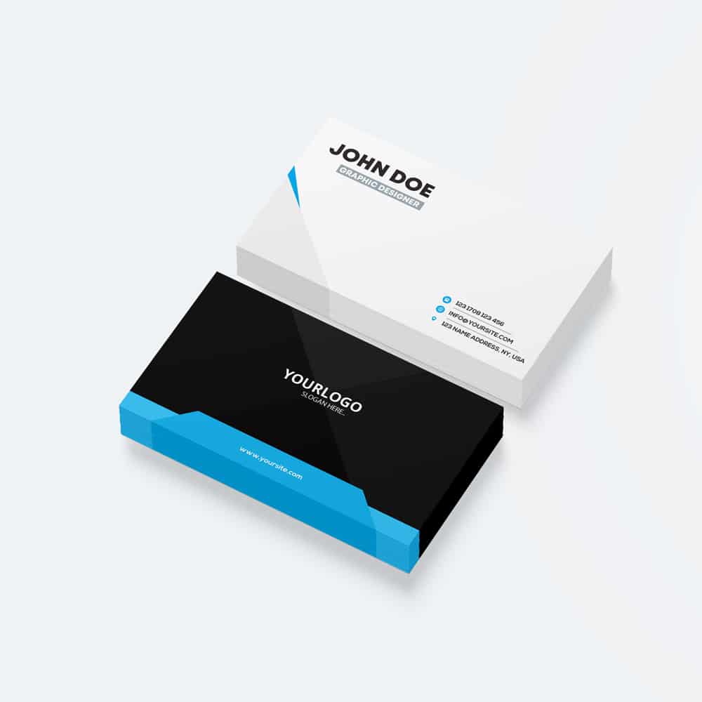 Free Business Card Mockup