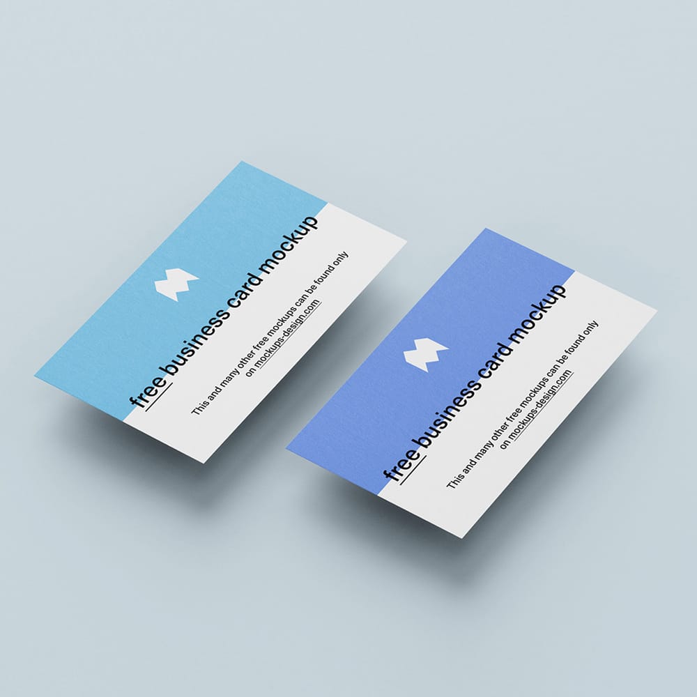 Free Business Cards Mockup