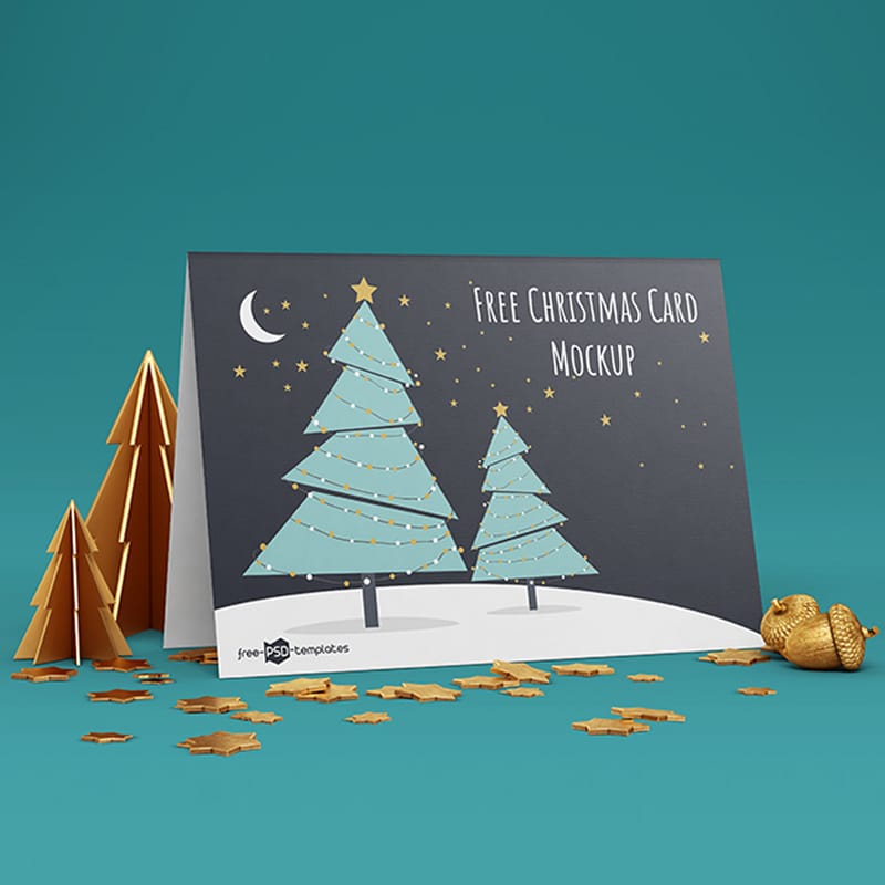 Free Christmas Background Scene Creator Template