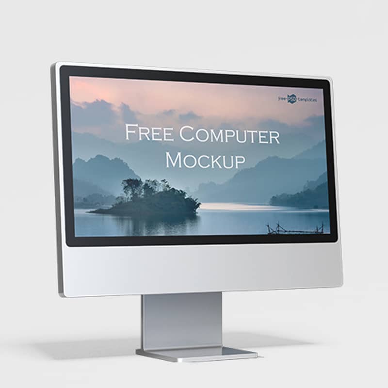 10+ Best Free Computer Mockup Templates » CSS Author