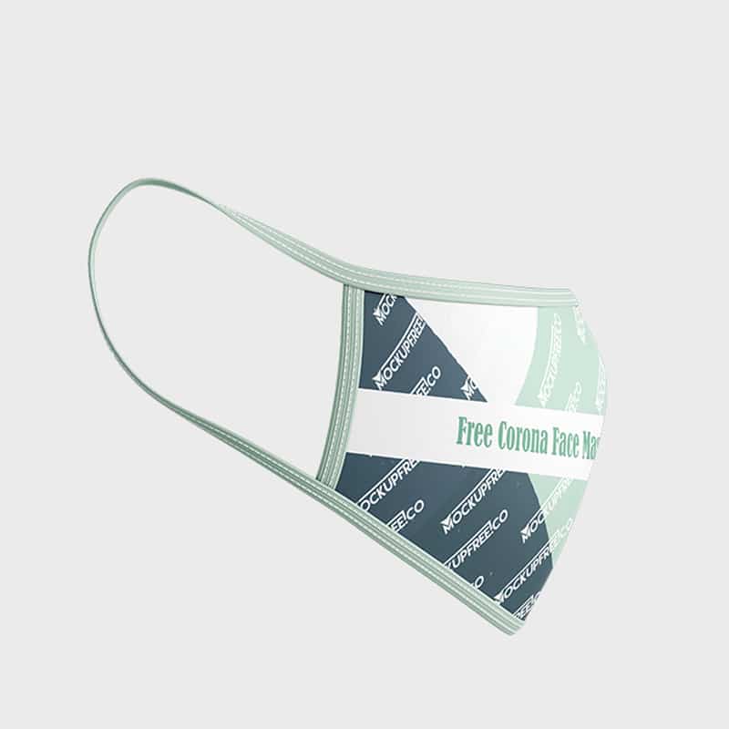 Free Coronavirus Mask Mockup PSD