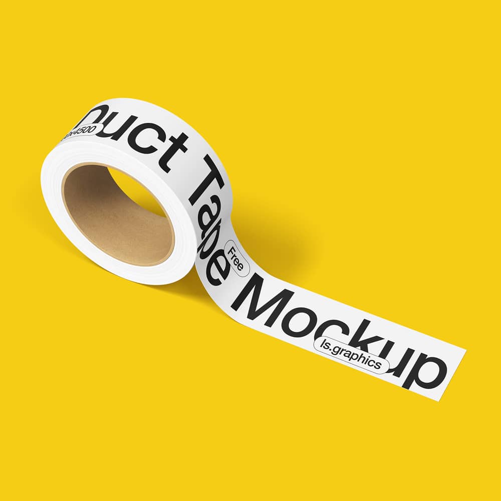 Free Duct Tape Mockup
