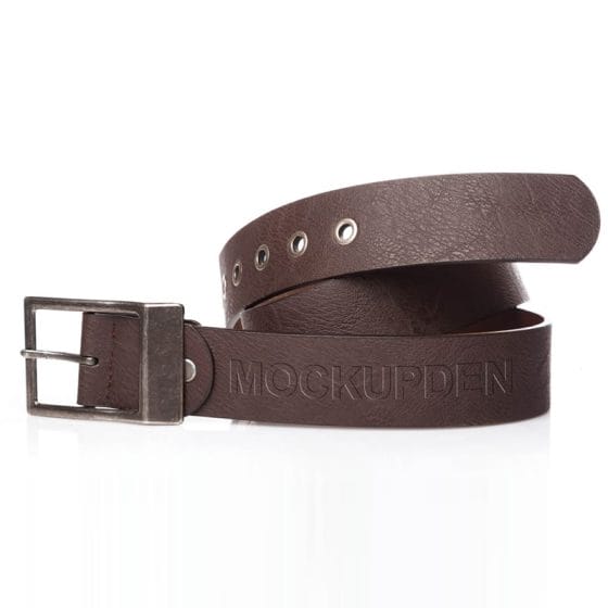 Free Leather Belt Mockup PSD Template