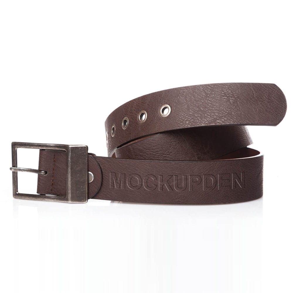Free Leather Belt Mockup PSD Template
