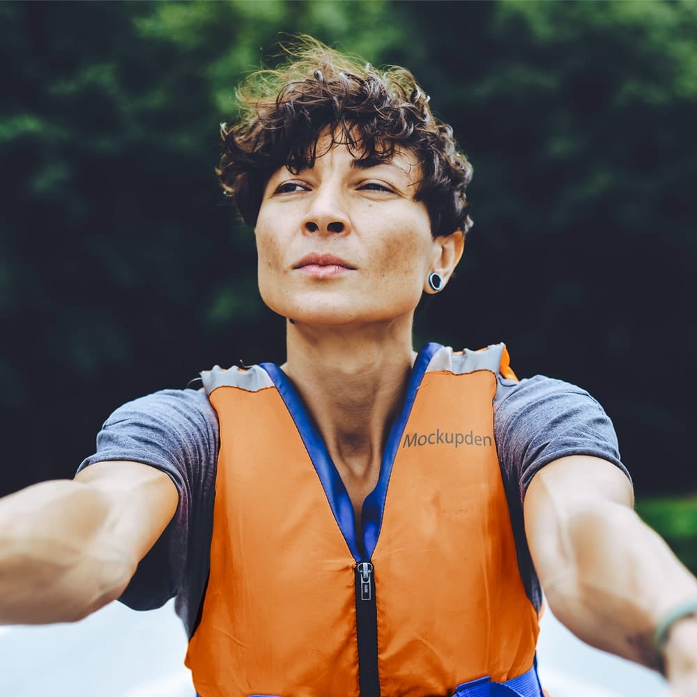 Free Life Jacket Mockup PSD Template