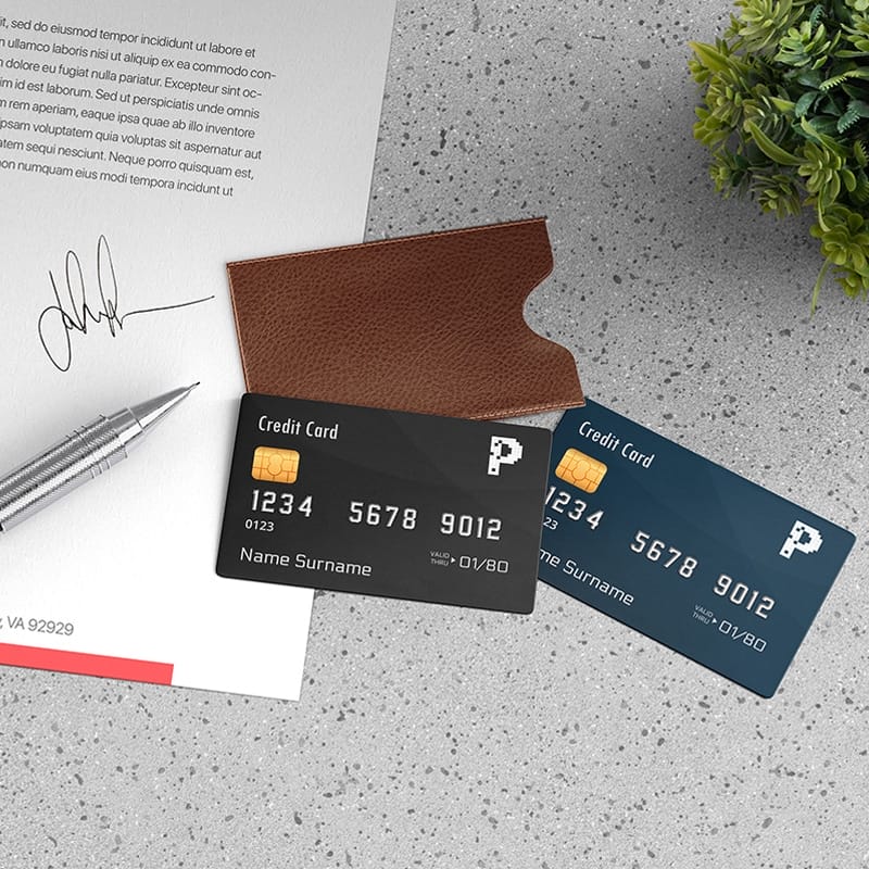 Free Membership Card Mockup