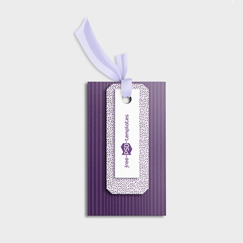 Free PSD Labels Mockup Template