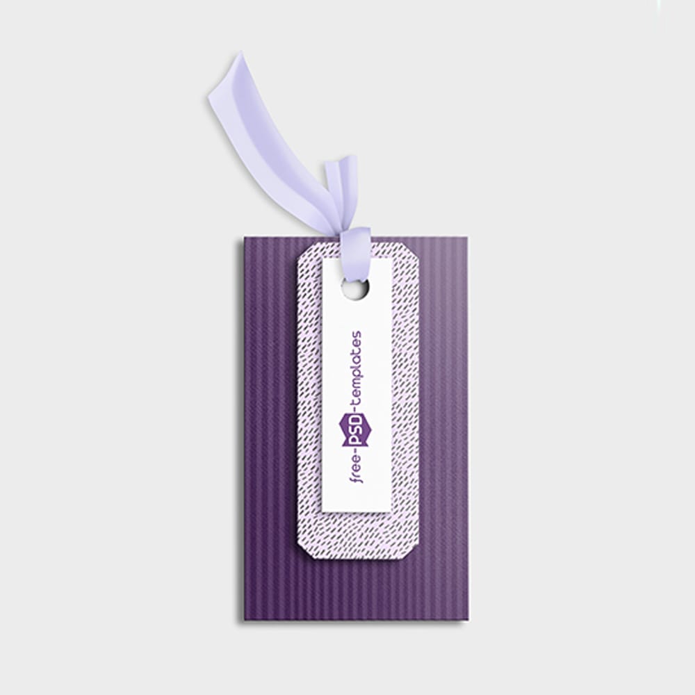 Free PSD Labels Mockup Template