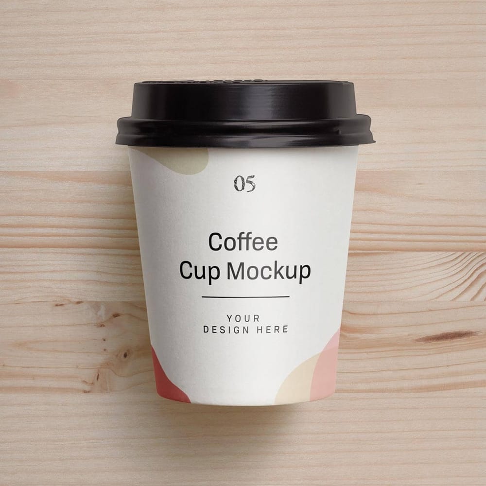 Free Small Coffee Cup Mockup PSD