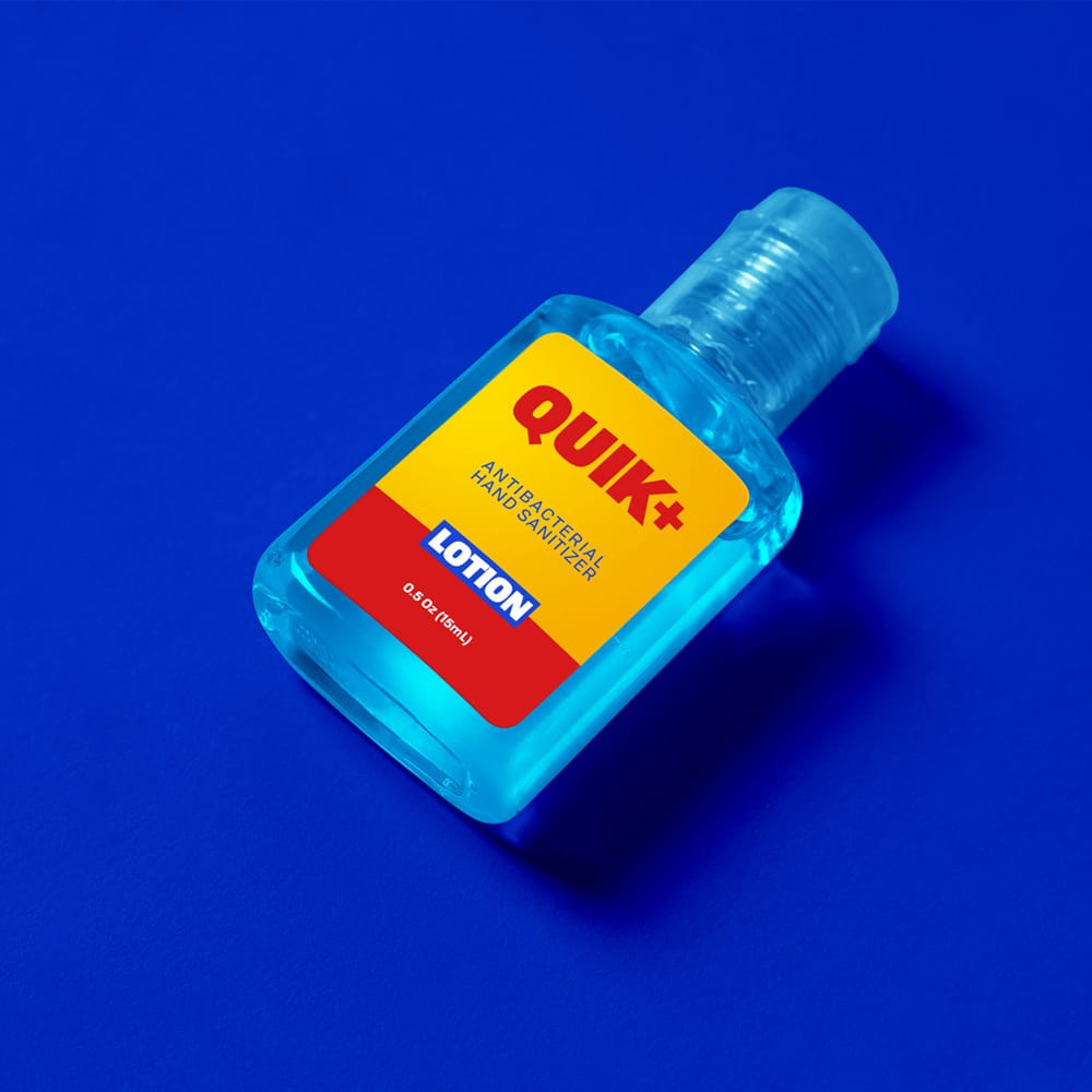Free Small Hand Sanitizer Bottle Mockup PSD