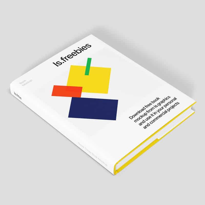 Free Super Cover Book Mockup