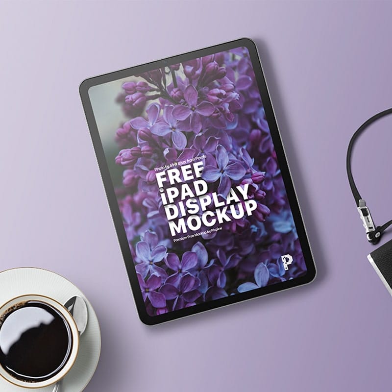 Free iPad Display Mockup