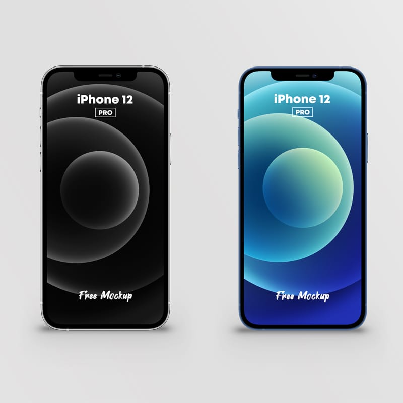 Free iPhone 12 Pro Mockup