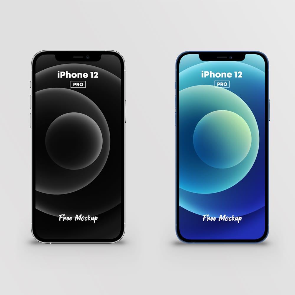 Free iPhone 12 Pro Mockup