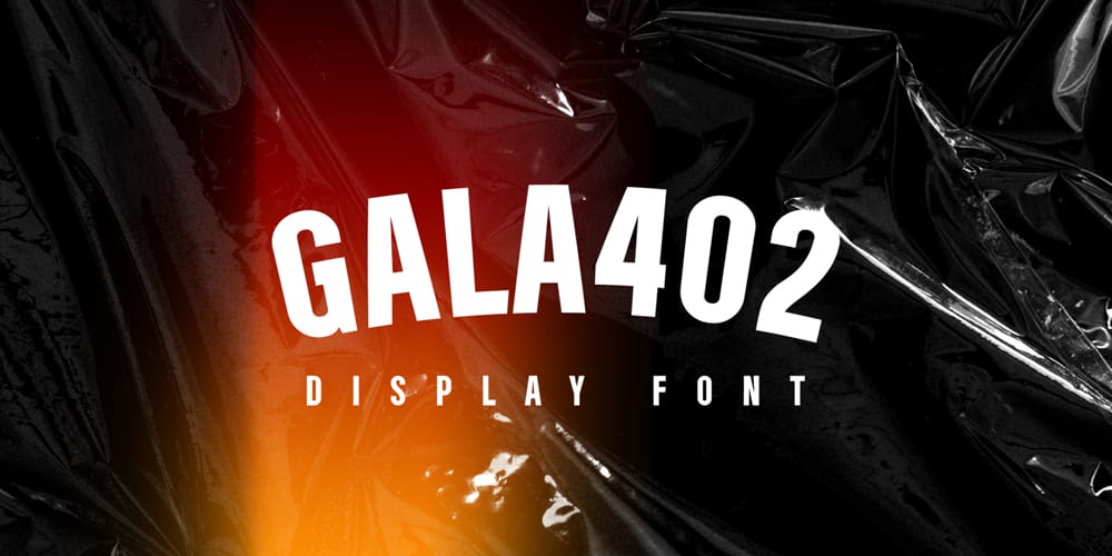 Gala402 Font