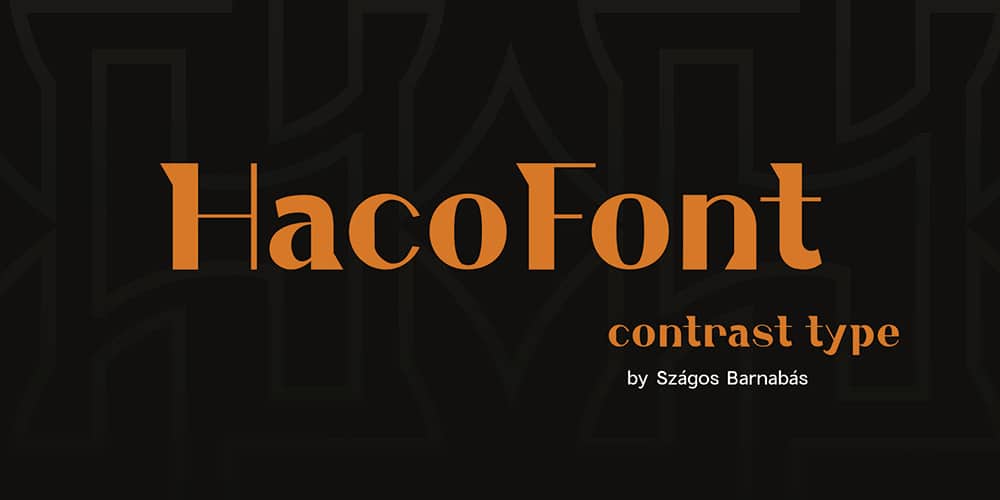Haco Font