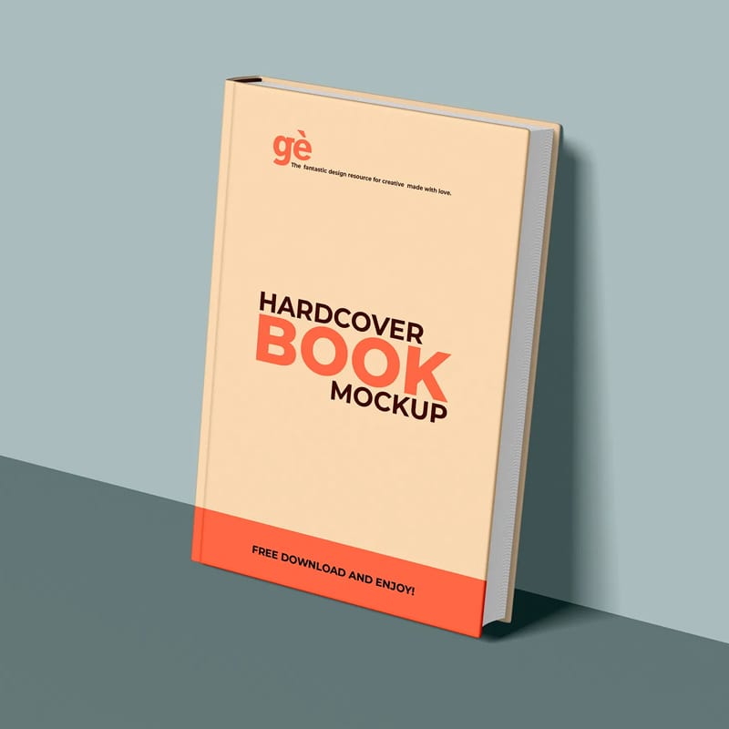 Hardcover Book Mockup