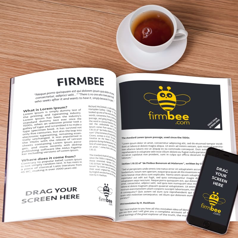 Newspaper Mockup Free PSD