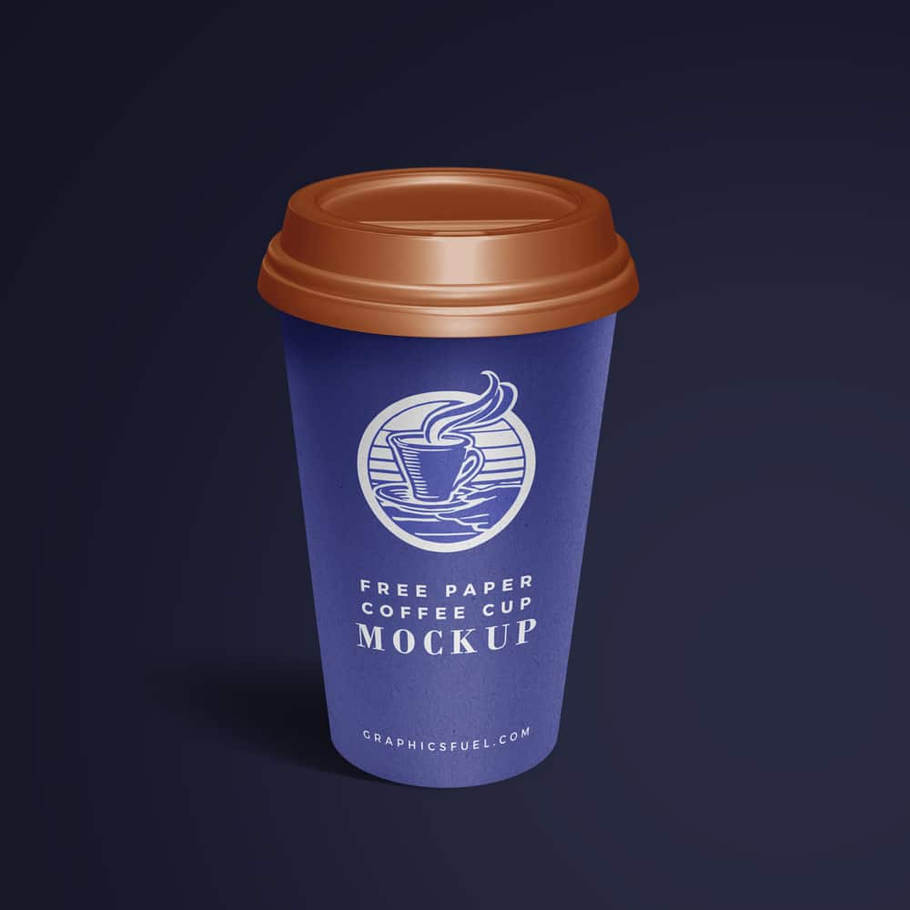 Paper Coffee Cup Mockup