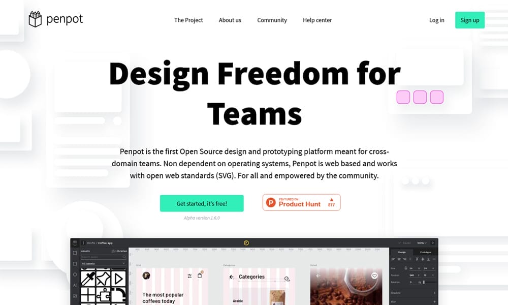 50+ Best Wireframing & Prototyping Tools for Web Designers 2022 3 Penpot
