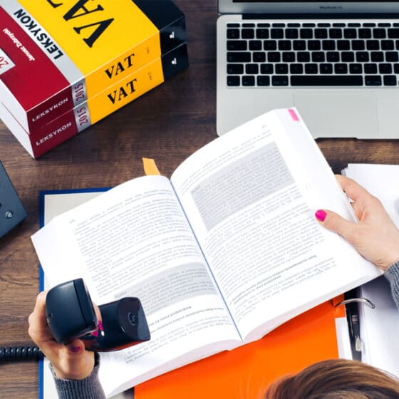 Reading Tax Book In The Office Mockup PSD » CSS Author