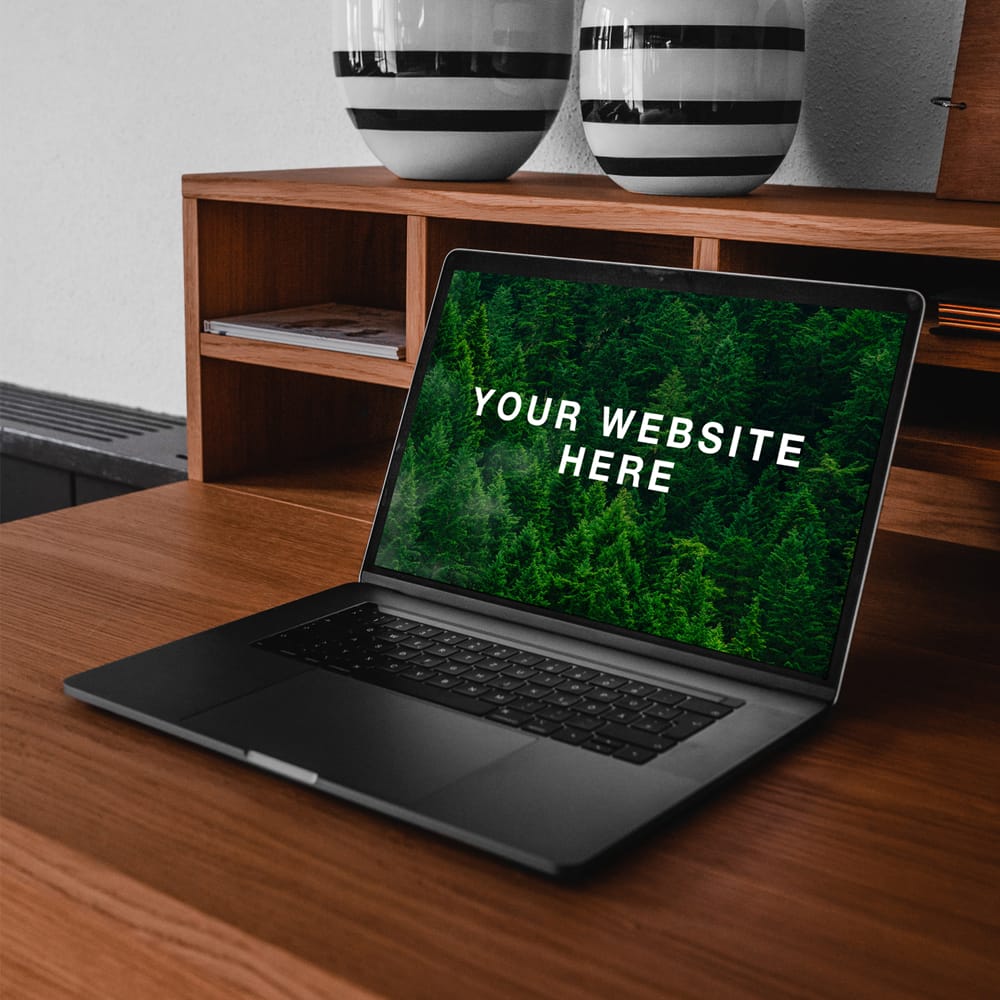 Realistic MacBook Pro Mockup