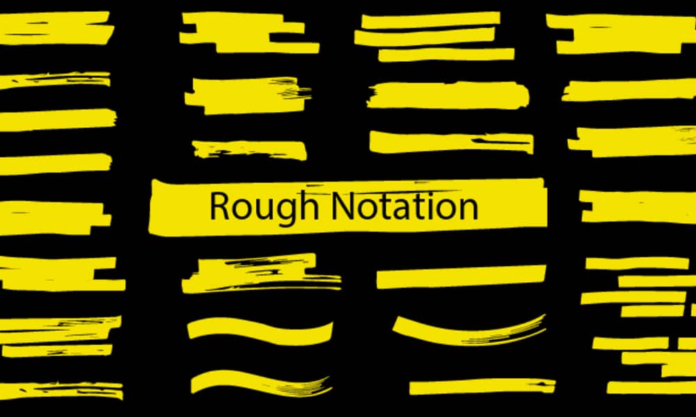 Rough Notation