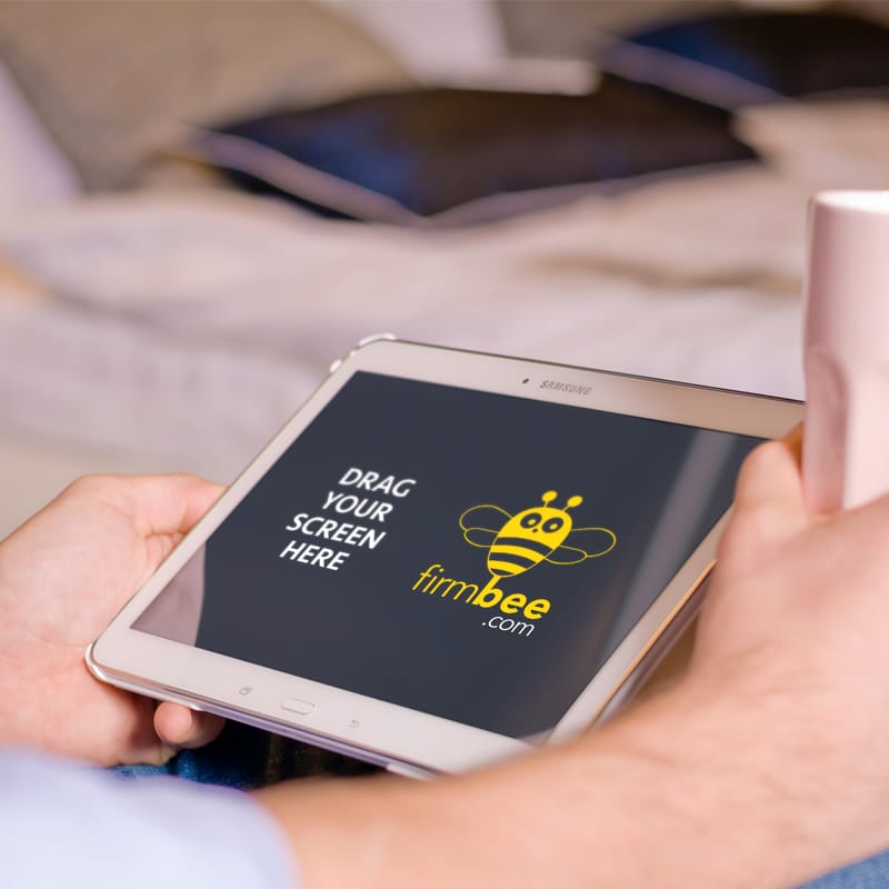 Samsung Galaxy Tab 4 Mockup PSD