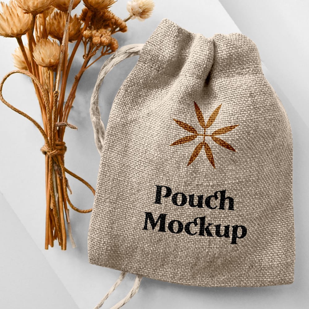Small Pouch Mockup