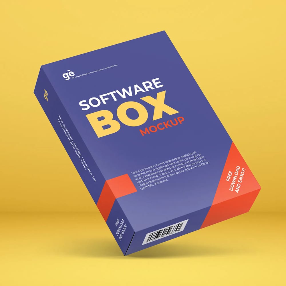 Software Box Mockup » CSS Author