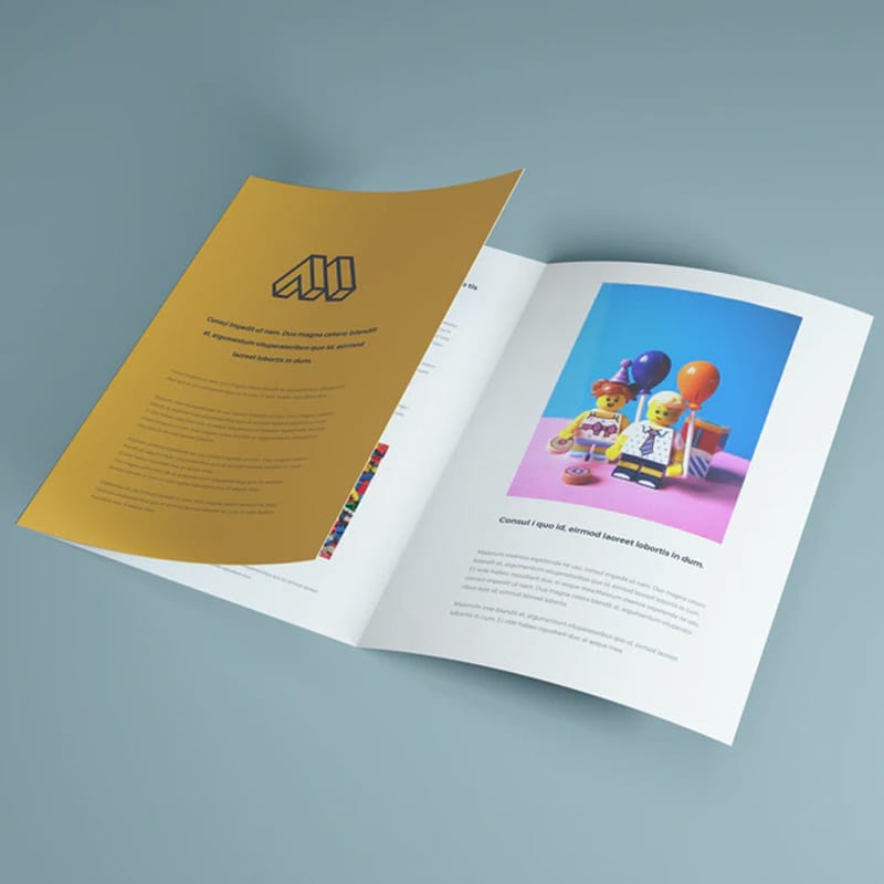 Trifold Brochure Mockup