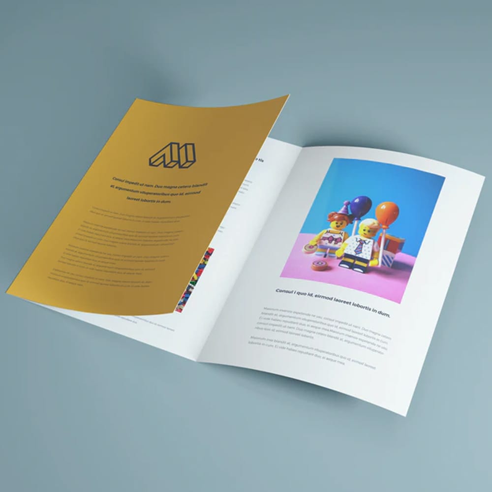 Trifold Brochure Mockup
