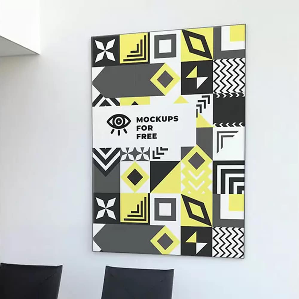 Wall Photo Frame Mockup