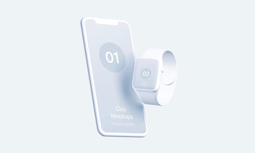 iPhone and Watch Mockup