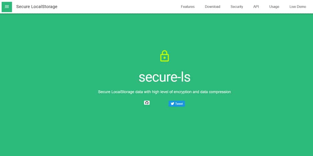 Great Node.js Encryption Libraries 5 secure-ls