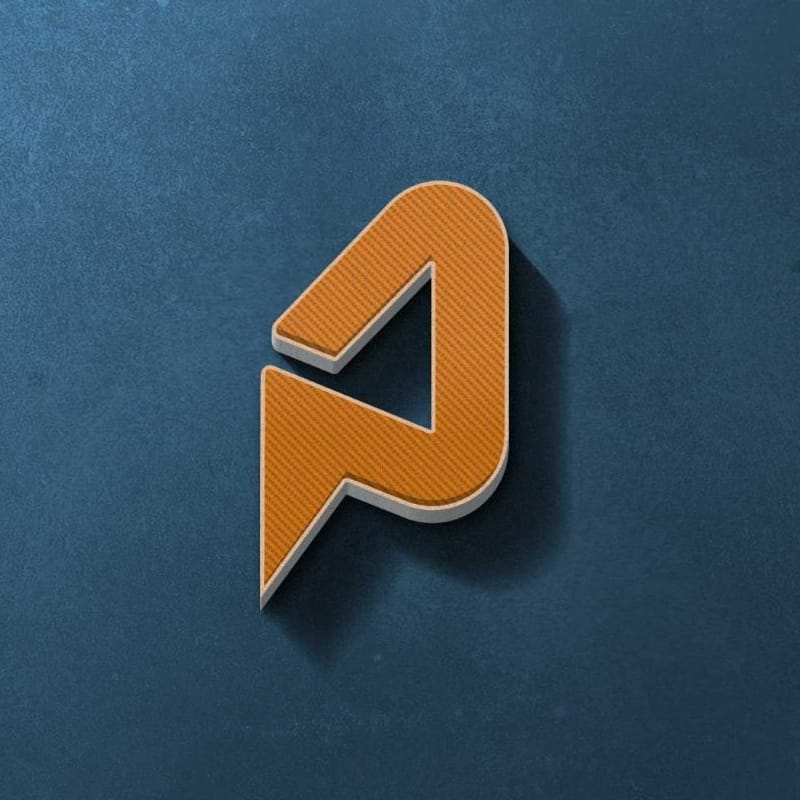 3D Freebies Logo Mockup