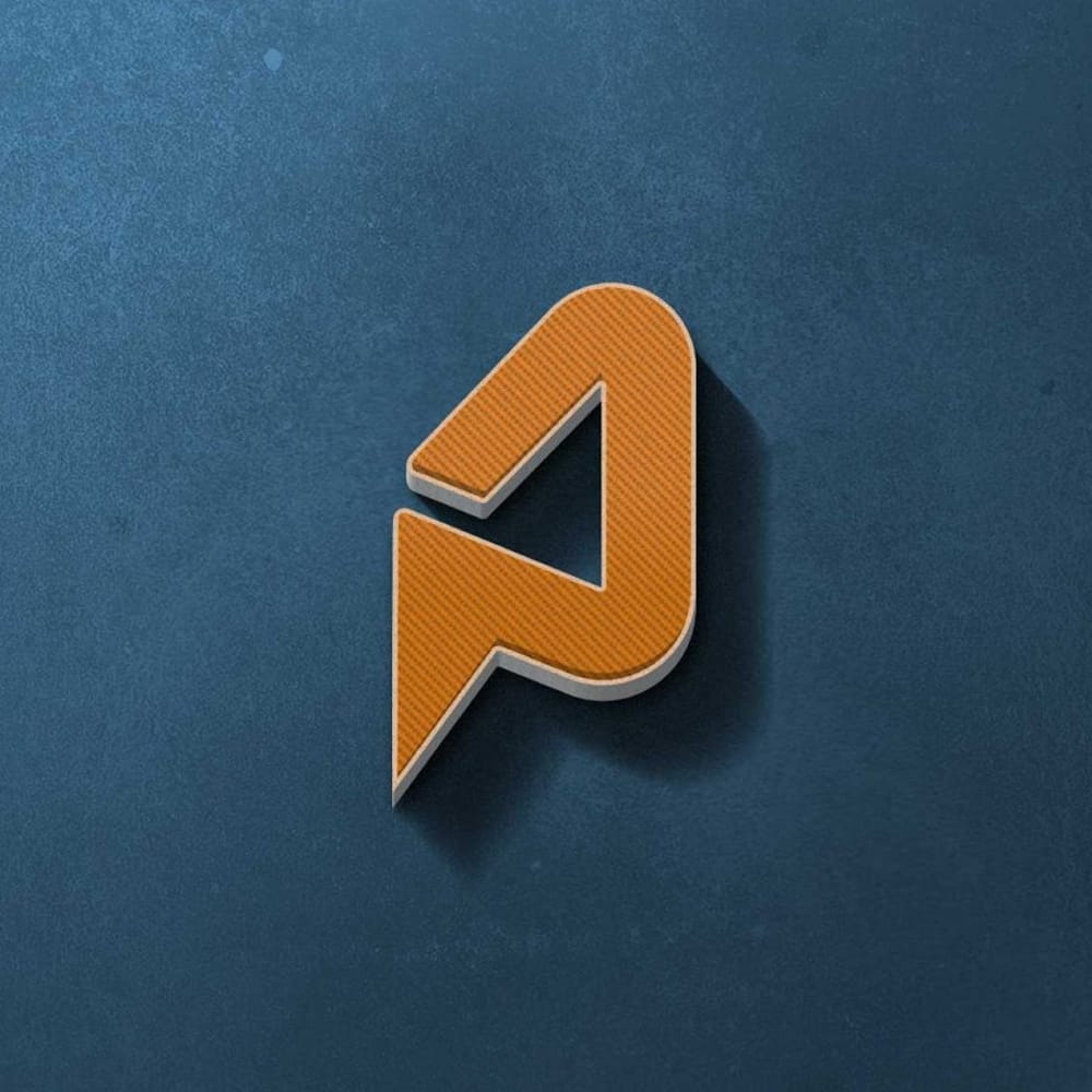 3D Freebies Logo Mockup