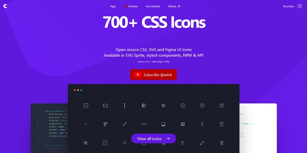 Free Open Source Icons for Designers and Developers 2023 6 700+ CSS Icons