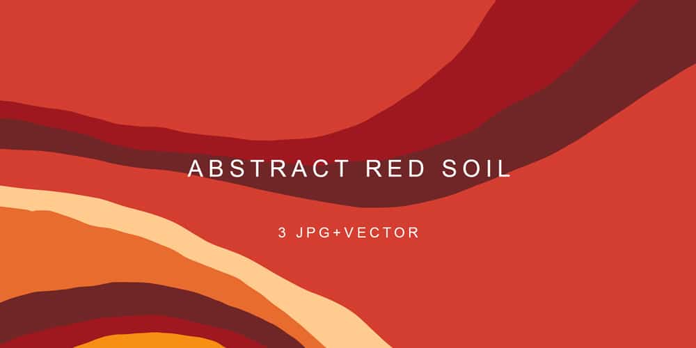 Abstract Red Soil Background
