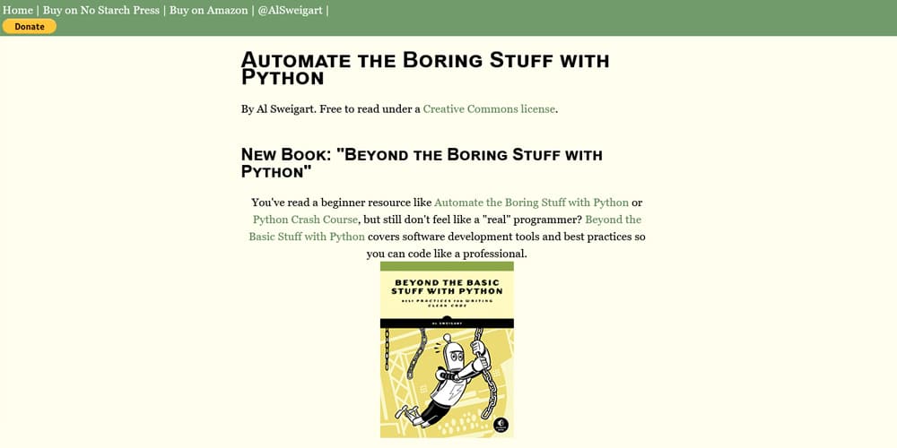 Discover the Best Places To Learn Python 14 Automate The Boring Stuff